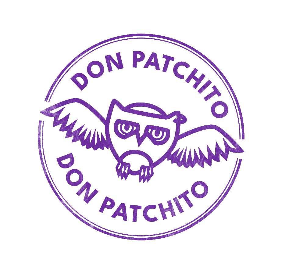 Don Patchito Logo Morado